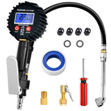 1 x RAW Customer Returns Digital Tire Inflator Pressure Gauge Compressed Air Tire Pressure Gauge - ENDARK Air Pressure Gauge Digital Tire Pressure Gauge Measuring Device 200 Psi Tire Pressure Inflator For Car, Bicycle, Truck, Motorcycle - RRP €29.5