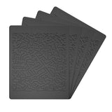 1 x RAW Customer Returns JIMISHA holder anti-slip mat, anti-slip mat car dashboard adhesive mat, anti-slip pad, anti-slip dashboard mat 6.3 x 5.12 inch, set of 4  - RRP €22.99