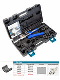 1 x RAW Customer Returns AMZCNC professional pressing pliers hydraulic pressing tool TH contour 16-20-26-32 set pressing tool HPZ with 360 rotating head, for copper pipe, stainless steel pipe, stainless steel pipe, jaw inserts TH - RRP €169.0