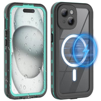 1 x RAW Customer Returns WindRen for iPhone 15 Case Waterproof for MagSafe, 360 Degree Outdoor Protective Case with Screen Protector, Waterproof Cell Phone Case Dustproof Shockproof Armor Case for iPhone 15 Case 6.1 - Black - RRP €19.97