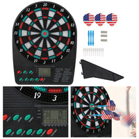 22 x RAW Customer Returns Electronic Dartboard Dartboard with 3 Darts Electronic Dart Automatic Scoring Soft Dart Board Set Electronic Dart Machine E Dartboards with LCD Display - RRP €638.66