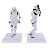 1 x RAW Customer Returns Nemesis Now Officially Licensed The Original Stormtrooper Bookend Figures, Resin, White, 18.5cm - RRP €63.57