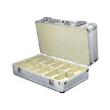 1 x RAW Customer Returns MR Maestro Relojero - Robust aluminum watch box Space for 24 watches and jewelry Ideal for men s watches Waterproof, aluminum - RRP €59.0