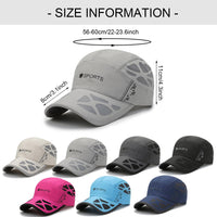 1 x Brand New FEOYA Men s Breathable Cap Women s Mesh Sports Caps UV Protection Baseball Cap Sun Hat C7 - RRP €27.6