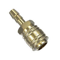 1 x RAW Customer Returns AUPROTEC compressed air coupling set with brass coupling 13mm plug nozzle clamps - RRP €17.04