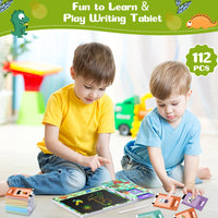 5 x Brand New English learning toys for ages 2-3, talking flash cards LCD writing tablet 224 words, reading and writing toddlers Montessori autism toys, gifts for boys and girls 2-8 years - RRP €99.9