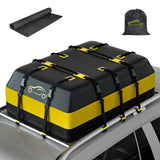 1 x RAW Customer Returns NABIYE Waterproof Car Roof Bag, Car Roof Box with Non-Slip Mat, Car Roof Box Suitable for All Vehicles with Roof Rack 20 Cubic Feet  - RRP €109.99