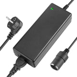 1 x RAW Customer Returns AGPTEK 120W 12V 10A Power Adapter, AC-DC Transformer for Car Cigarette Lighter, Compatible with 100-240V Sockets, Ideal for Compressors, Travel Refrigerators and Air Purifiers - RRP €26.99