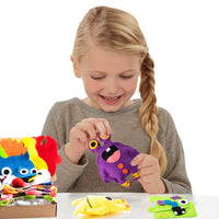 1 x RAW Customer Returns WATINC 6 Monster Sewing Kit Jungle Animal Felt Sewing Kit Wild Animal Beginner Sewing Kit Indoor Activities DIY Arts Crafts Gift - RRP €21.17