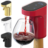 1 x RAW Customer Returns Redsack Electric Wine Decanter Aerator Dispenser Pourer Whiskey Liquor Pump Funny Unique Birthday Gift Men Women Mom Dad Boss Brother Husband Red  - RRP €80.4