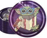 11 x Brand New REAGAR 60pcs Baby Yoda Party Plates Baby Yoda Party Supplies Favors Baby Yoda Birthday Baby Shower Decor 7 in  - RRP €224.4