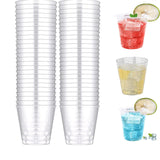 38 x Brand New JLNGTHONG 100pcs Cups Plastic Cups Disposable Super Sturdy Clear Plastic Cups Small Plastic Cups Disposable Cups for Party, Wedding, Cocktails, Christmas Party Cups, Any - RRP €775.2