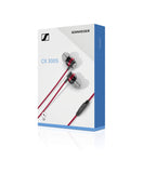 1 x RAW Customer Returns Sennheiser CX 300S In-Ear Headphones with Universal Smart Remote Red - RRP €34.39