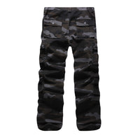 1 x RAW Customer Returns iCKER Men s Cargo Pants Camouflage Pants Military Casual Outdoor Work Pants Leisure Pants, Camo Black, 34 - RRP €34.2