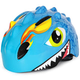 1 x RAW Customer Returns VICTGOAL Children s Bicycle Helmet for Cycling Cute Cartoon 3D Designed Children s Helmet for Bicycle Skateboard Roller Skating for Boys and Girls Adjustable Size S 50-54 cm , Blue  - RRP €36.99