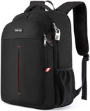 1 x RAW Customer Returns Della Gao 17 Inch Computer Backpack with USB Charging Slot, Anti-Theft Waterproof Men s Backpack Large Capacity Functional Laptop Backpack for Travel Business School - Black - RRP €39.99