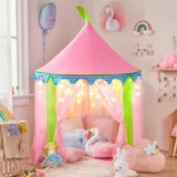 1 x RAW Customer Returns Tiny Land Children s Indoor Tent with Star Lights Carry Bag, Children s Tent Girls, Children s Indoor Play Tent, Children s Tents for Rooms - RRP €40.58