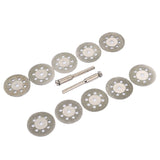 1 x RAW Customer Returns Blulu 22mm Mini Punched Cutting Discs Diamond Cutting Discs Ann Arbor Shanks, Pack of 12 - RRP €6.61