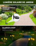 4 x Brand New 2PCS Solar Firefly Outdoor Garden 6LED Solar Lamp Outdoor Fireflies for Garden Solar Fireflies Waterproof IP65 Solar Garden Light Fireflies Warm White for Outdoor Garden Decoration - RRP €76.8