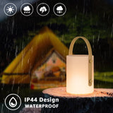 1 x RAW Customer Returns light to hope LED battery outdoor lamp with remote control dimmable table lamp wireless 8 colors warm white IP44 waterproof USB-C camping lamp for outdoors, garden, terrace, dining table, bar H22 cm  - RRP €29.99