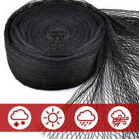 1 x RAW Customer Returns HXC-BLG 8 x 8m bird protection net pond net fine mesh 17x17 mm robust strong HDPE pool net leaf net fruit tree net pigeon net garden net balcony net with 10 ground anchors - RRP €25.49