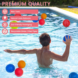 34 x Brand New 16 Pack Reusable Water Bombs Self-closing, Quick-fill Silicone Splash Balls for Kids Adults, Outdoor Summer Fun Water Toys for Party, Water Park, Family Game - RRP €223.72