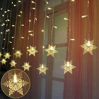 6 x RAW Customer Returns OAICIA Fairy Lights Curtain Lights 3.5M 96 LED Christmas Lights IP44 Outdoor Indoor 8 Lighting Modes Light for Window Decoration Christmas Wedding Curtain Garden Party - RRP €120.96