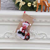 2 x RAW Customer Returns HMYCL Set of 4 Christmas Stockings Set Christmas Creative Doll Santa Boots Gift Bag Christmas Tree Pendant Christmas Decoration For Fireplace Children Christmas Decorations - RRP €26.2