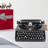 1 x RAW Customer Returns Vintage typewriter model, iron antique retro classic manual typewriter decoration, old typewriter props, home decoration, ornaments, photo prop - RRP €65.95