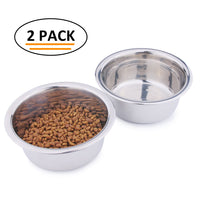 2 x Brand New SuperDesign Dog Bowl High, Raised Feeding Bowl for Dogs, Raised Bowl Non-Slip Feeding Bowl Anti-Spill for Small Medium Large Dogs - RRP €58.24