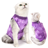 1 x RAW Customer Returns LIANZIMAU Cat Bodysuit After Surgery Castration Cat Bodysuit After Surgery Bodysuit for Cats Clothes Medical Cat Bodysuit Cat Suit After Surgery Anti-Leak Suit Pet Recovery Collar Alternative - RRP €13.99