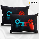 1 x Brand New PQCXXA Children s Gamepad Bed Linen, Video Game Controller Game Console Pattern Duvet Cover Gamer Bed Linen Microfibre Bed Linen for Boys with Zip and 2 Pillowcases 50 x 75 cm A2, 220 x 240 cm  - RRP €39.99