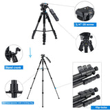 1 x RAW Customer Returns JJC Compact Remote Control Tripod replaces VCT-VPR1 for Sony Alpha A9 A7R IV A7 III A7S II A6000 A6600 A6500 A6400 A6300 A6100 ZV-1 RX100 VII VI RX10 HDR-CX405 CX440 CX455 CX675 CX900 - RRP €91.3