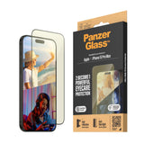 1 x RAW Customer Returns PanzerGlass Anti-Reflective and Anti-Blue Light Protection for Apple iPhone 15 Pro Max, Protect Your Eyes, Protect Your Phone - Case-Friendly Full Screen Protection with Mounting Aid - RRP €39.8