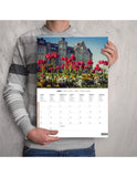 1 x RAW Customer Returns A3 Wall Calendar with 16 Months 2024 with Monthly Boxes to write down - Sustainable Product with FSC Certificate - 30x42cm SPAIN  - RRP €14.94