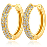 1 x RAW Customer Returns Hoop earrings gold No Hoop earrings silver 925 Gold plated earrings Hoop earrings men women Gold earrings Hoop diamond Hoop earrings gold plated men Hoop earrings gold Hoop earrings silver men Earrings Hoop  - RRP €41.25