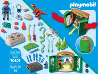 1 x RAW Customer Returns PLAYMOBIL -70507 Dinosaur Finder Game Box, from 4 Years - RRP €29.99