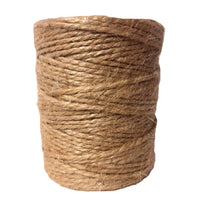 1 x RAW Customer Returns Jute cord 100 m package cord jute ribbon gift ribbon made of rope made from plants natural brown for crafts decorative binding macrame garden - RRP €9.2