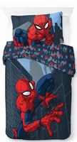 1 x RAW Customer Returns Marvel Spiderman City Streets 100 cotton children s bedding set 135x200 cm single bed size - duvet cover pillowcase 80x80 cm - RRP €33.88