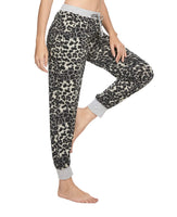 1 x RAW Customer Returns MINTLIMIT Women s Long Pajamas Pajama Pants Soft Sleepwear Pants,Leopard,XXL - RRP €23.18