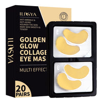 13 x Brand New Eye Pads Against Dark Circles with 24K Gold Eye Bags Wrinkles Puffy Eyes Fine Lines, 20 Pairs Collagen Anti-Aging Eye Pads Eye Pads for Women Aloe Lavender - RRP €234.0