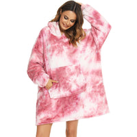 1 x RAW Customer Returns YEPLINS Pullover Hoodie Robe Blanket Hoodie Blanket Hoodie Flannel - RRP €28.22