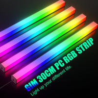 1 x RAW Customer Returns PC 30cm Led Strip GIM RGB Strip for pc case gaming computer accessories lighting Magnetically attaches to the case Aura stripes For decorating the chassis - RRP €18.13