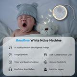 1 x RAW Customer Returns BondFree White Noise Machine Sleep Aid White Noise Sound Machine with 16 Soothing Sounds and Sleep Timer Adjustable Volume USB Rechargeable for Babies and Adults - RRP €18.14