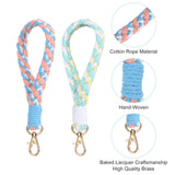 5 x Brand New Pack of 2 macrame keychains, boho keychain, short lanyard, car keychain, car key pendant, women s keychain for cell phones, keys, backpacks decoration - RRP €138.0