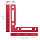 15 x Brand New XUNTOP Positioning Angle Clamp 2PCS 90 degree 120x120 mm aluminum alloy right angle positioning ruler corner clamping angle woodworking tool - RRP €360.0