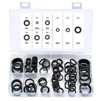 50 x Brand New 90 pcs sealing rings set, hydraulic sealing rings, O-rings sealing set, metal rubber sanitary seals sealing set, for sanitary washers car quick repair - RRP €352.0