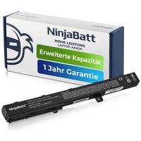 1 x RAW Customer Returns NinjaBatt Battery for Asus A31N1319 A41N1308 A31LJ91 X551 X551C X551CA X551MA X451 X451C D550 00B110-00250600 0B110-00250100 - High Performance 4 Cells 2200mAh 32wh  - RRP €29.99