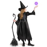 3 x RAW Customer Returns Spooktacular Creations Kids Girls Witch Costume Black Simple Version Kids Halloween 3T 3-4 Years  - RRP €86.97