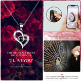 1 x RAW Customer Returns GOICC Gift Idea for Her, Eternal Rose with I Love You, Necklace, Gift Box for Mother s Day, Birthday, Anniversary, Gift for Mom, Girlfriend, Wife Purple  - RRP €24.99